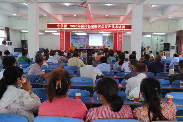 安徽省農(nóng)科院水產(chǎn)所專家到六安市霍邱縣開展 服務(wù)精準(zhǔn)脫貧 專家下基層 活動